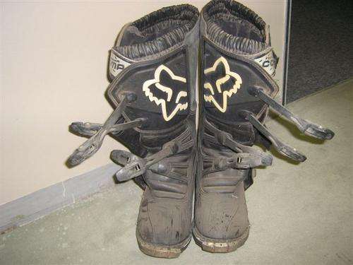 Fox Motocross Boots Size 10, fair condition