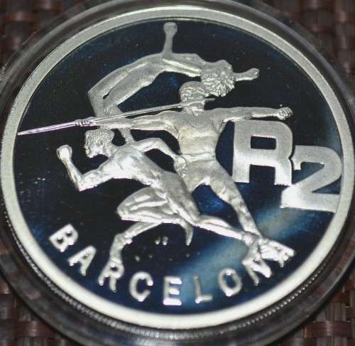 South Africa 1992 Silver R2 Proof