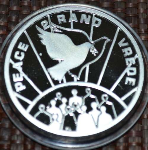 1993 Silver R2 Peace/Vrede