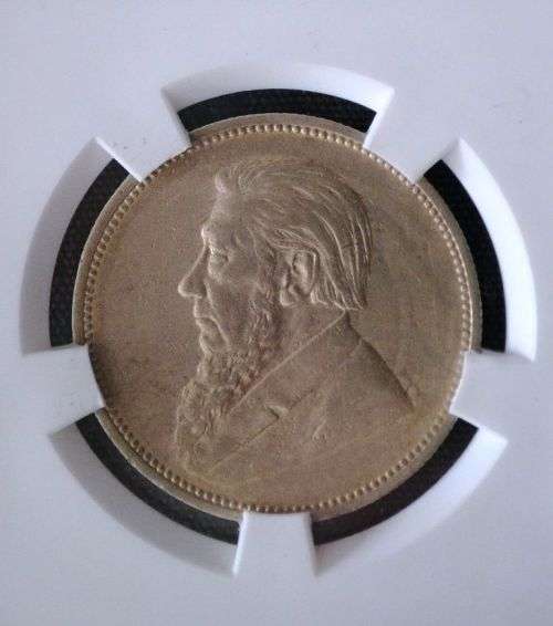 1895 ZAR 2 shilling XF45