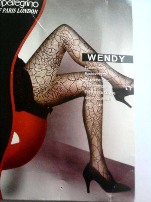 SEXY FISHNET PANTYHOSE, BLACK (PATTERN 5)