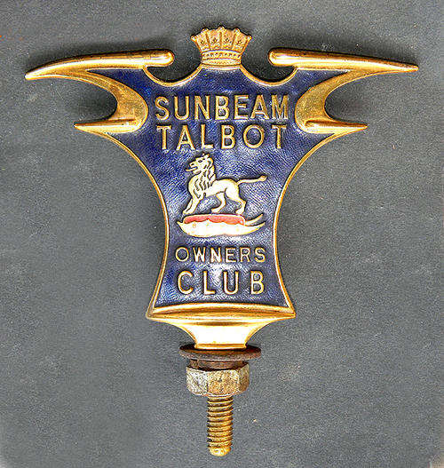 Sunbeam Talbot Badge