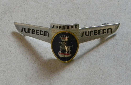 1957 Sunbeam Talbot badge