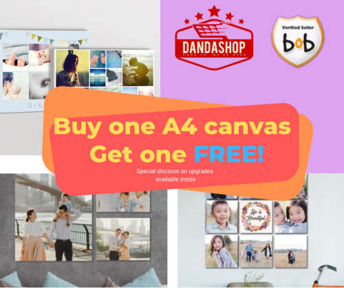 Print On Demand Canvases - Buy 1 Get 1 Free