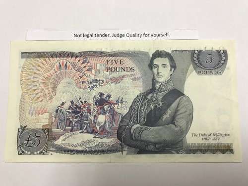 Bank of England, Five Pounds, Serial JS11 641062