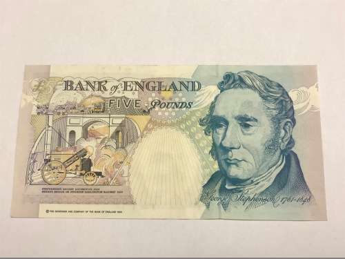 Bank of England, Five Pounds, Governor: Gill, C40 870091, Estimated as EF, Please grade self