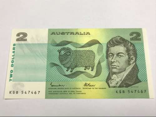Australian 2 Dollar, KSB 547467, Estimated as +EF, Please grade self.