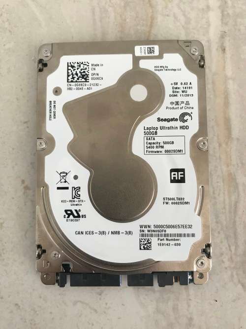 Seagate 500GB 2.5 inch HDD