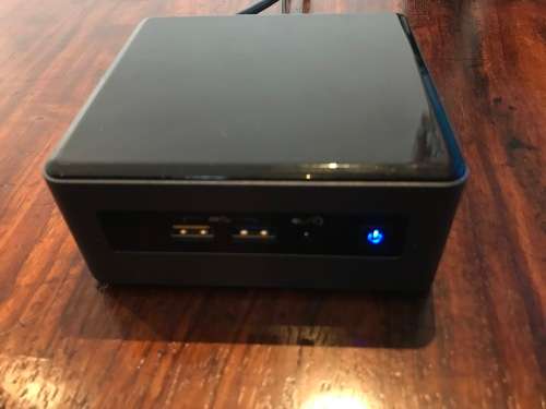 Intel NUC, Pentium Silver J5005, 120GB SSD, 4GB RAM