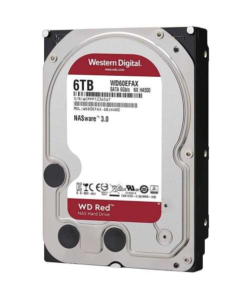 WD Red 6.0 TB NAS Hard Drive - 100% HD Sentinel score