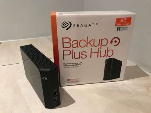 8TB External Drive Seagate Backup Plus Hub,