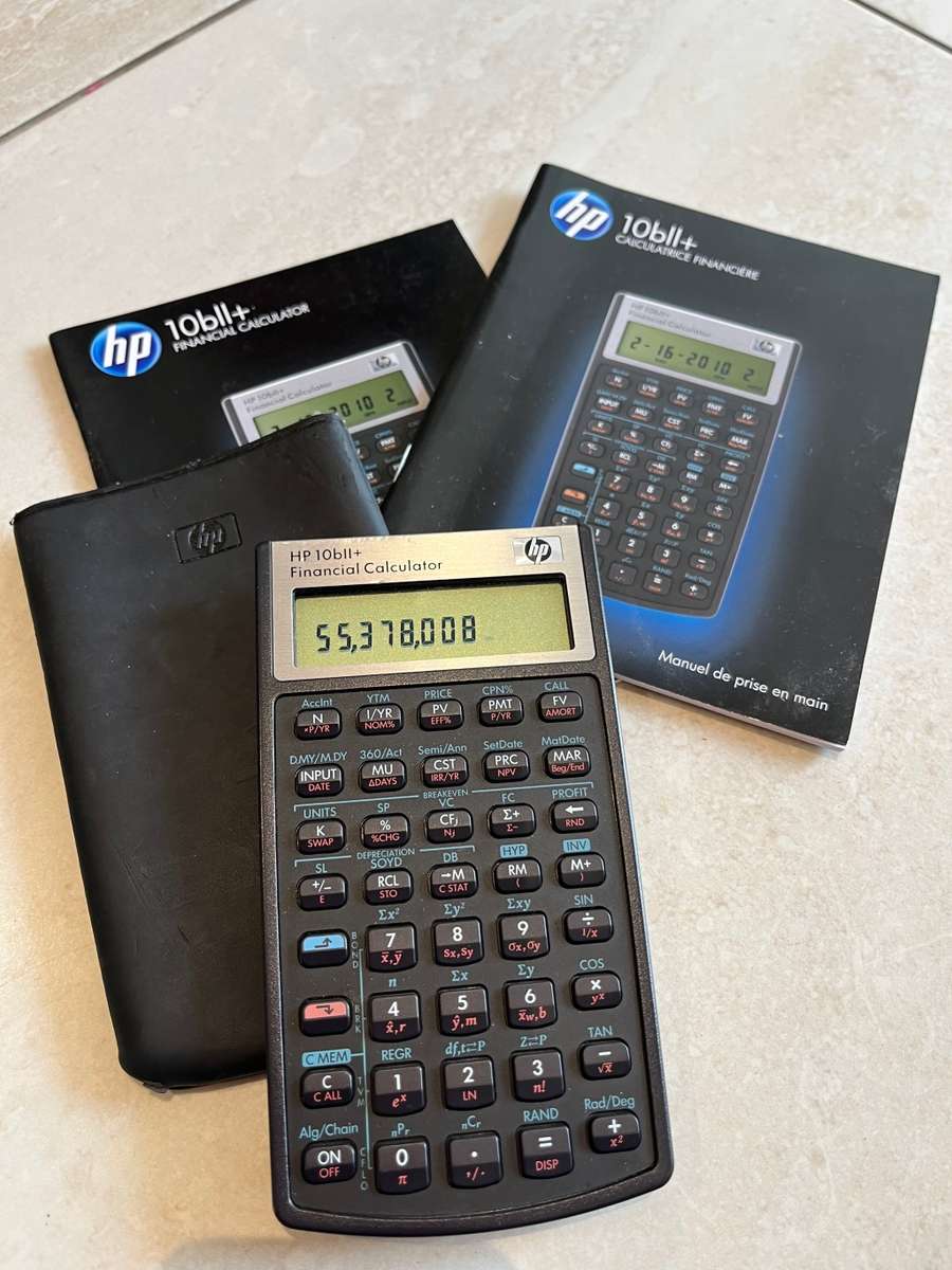 HP 10bII+ Financial Calculator