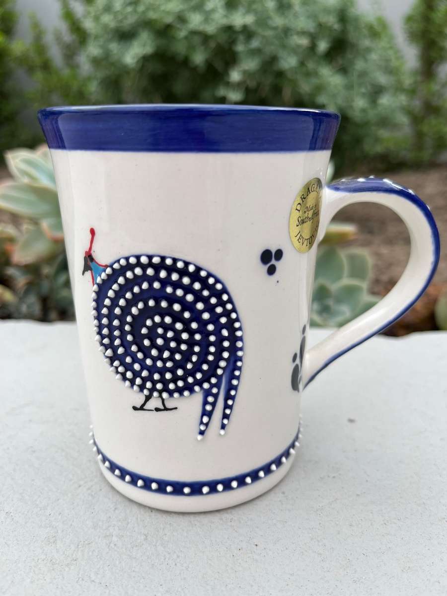 Dragana Jevtovic  Blue Guinea Fowl Mug - Valued at R1,020 !!!