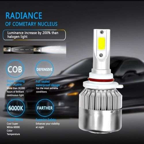 C6 9005 HB3 36W Led Headlight Bulbs