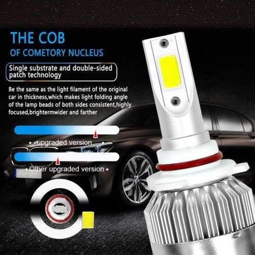 C6 9005 HB3 36W Led Headlight Bulbs