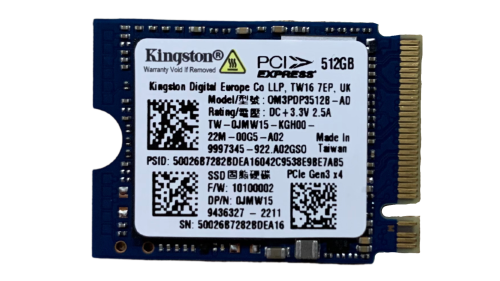Kingston 512GB M.2 2230 PCIe NVMe SSD