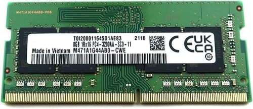 Samsung M471A1G44AB0 8GB 1Rx16 DDR4 SO-DIMM 3200MHz