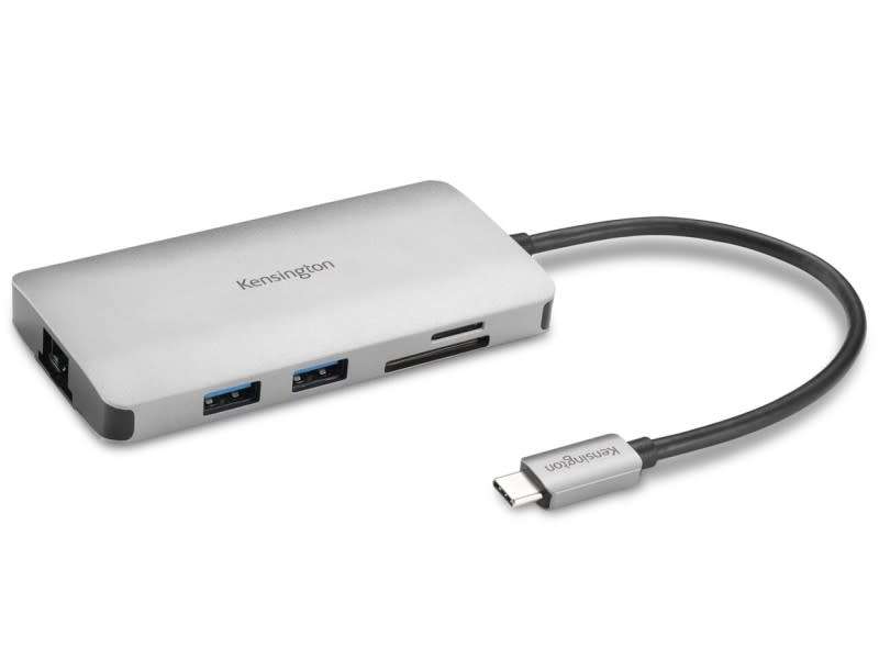 Kensington - USB-C 8-in-1 Driverless Mobile Dock - UH1400P