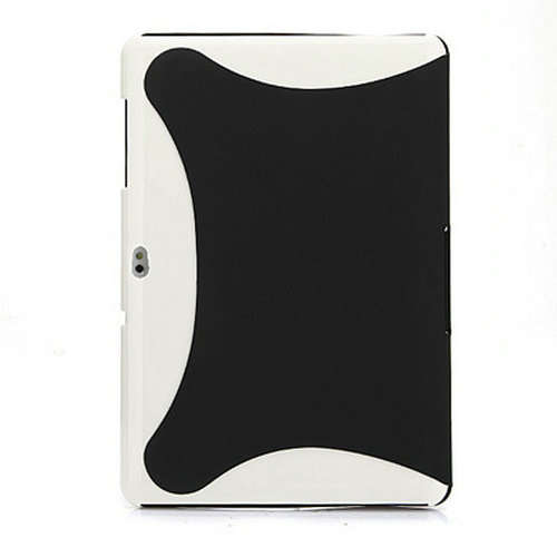 Black - Hard Shell Smart Cover Case for Samsung Galaxy Tab 10.1 P7510