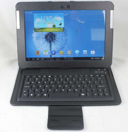 SAMSUNG GALAXY Note 10.1" GT - N8000 Leather Cover Stand Case Wireless Bluetooth Keyboard