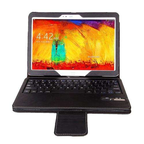 Samsung Galaxy Note 10.1 2014 Leather Stand Case Wireless Bluetooth Keyboard - Note 2014 REMOVABLE