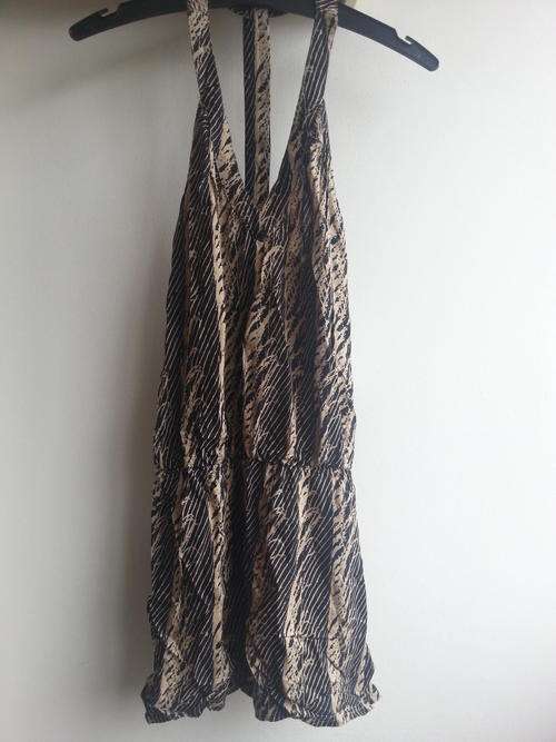 Element ladies Tank Short Summer dress - Small - Gold