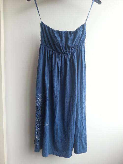 Element ladies Boob tube dress - Large - Navy