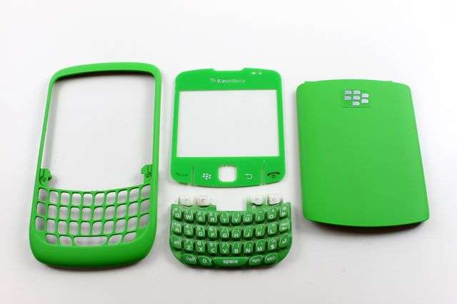GREEN - BlackBerry 8520 Replacement Housing-Bezel-Face