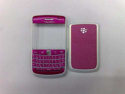 Pink - Dark - BlackBerry 9700 Replacement Housing-Bezel-Face2