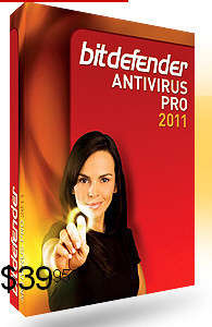 Anti-virus software Multi-language version BitDefender Antivirus 2011 1 year 365days 3PC cd-key