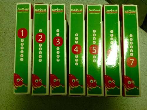 GetAhead Primary School Revision Grades 1-7 CD's