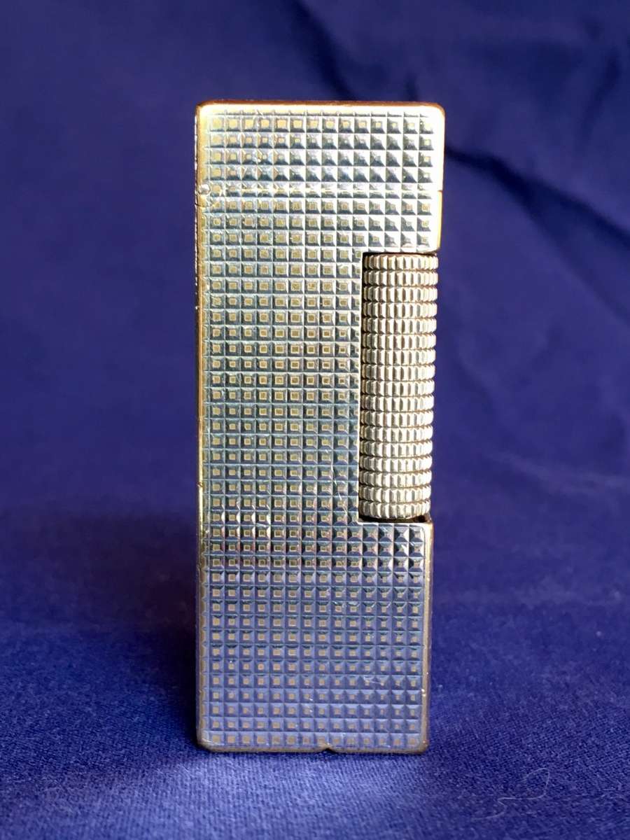 Dunhill Rollagas Lighter, Hobnail Pattern - Serviced, 6 Month Guarantee