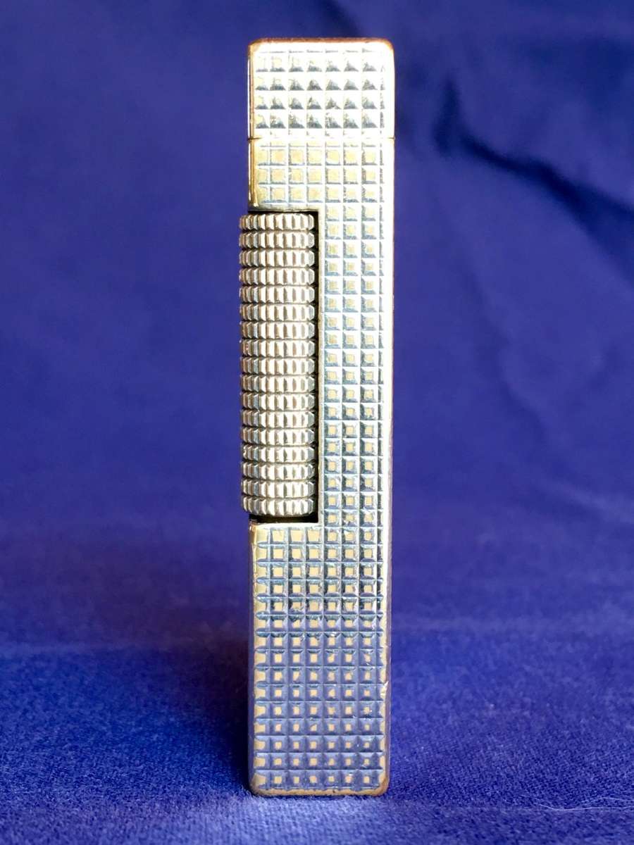 Dunhill Rollagas Lighter, Hobnail Pattern - Serviced, 6 Month Guarantee