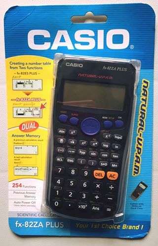 Casio scientific calculator