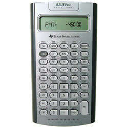 Texas Instruments BA ii Plus Professional