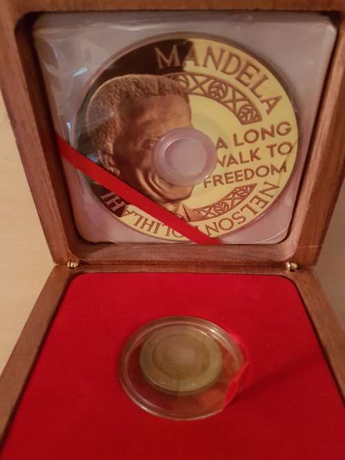 Nelson Mandela Long Walk To Freedom Election 1994-2019 Commemorative Coin in Presentation Box(Last 1