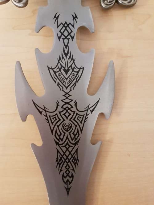 Steel Decorative Display Sword