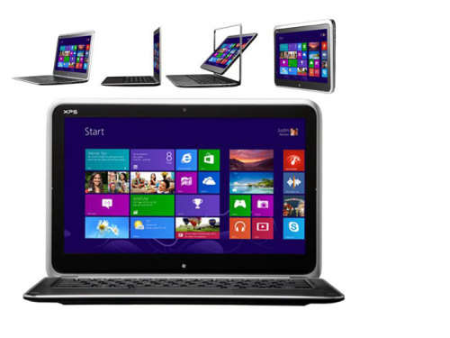 Super Fast Dell XPS 12 Touch Screen i7 256 SSD 12 inch 2-in-1 Laptop Plus Carry Bag