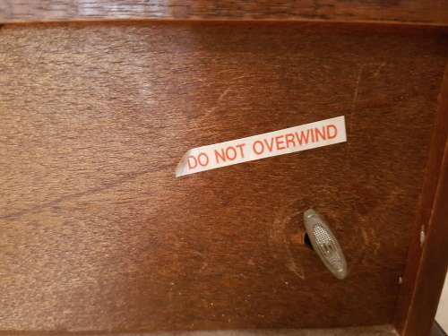 Vintage Musical Wooden Jewellery Box (Working)