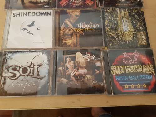 Lot of 18 Original Death Metal Rock CD`s in Jewel Cases (Bid For All)(See Photos for Details)(Lot 4)