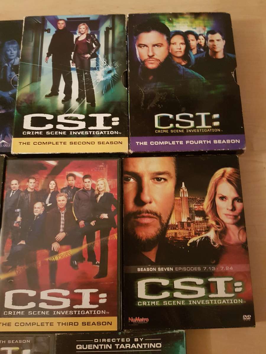 CSI Original TV Series DVD Box Sets Complete Seasons 1-9