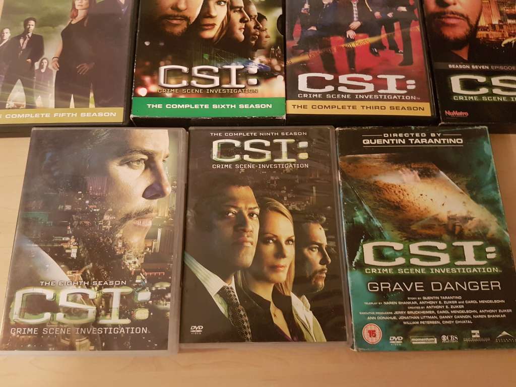 CSI Original TV Series DVD Box Sets Complete Seasons 1-9