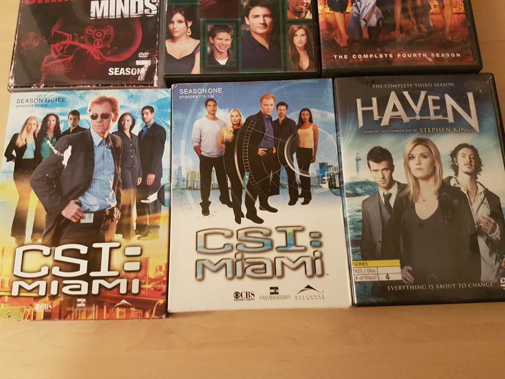 Various Original TV Series DVD Complete Seasons Box Sets