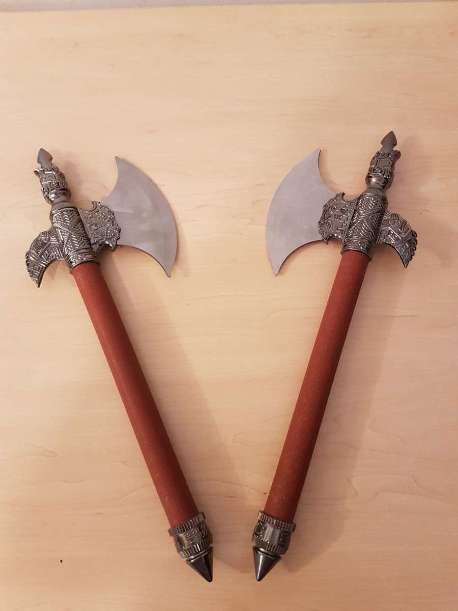 Pair of Display Axes (44cm)