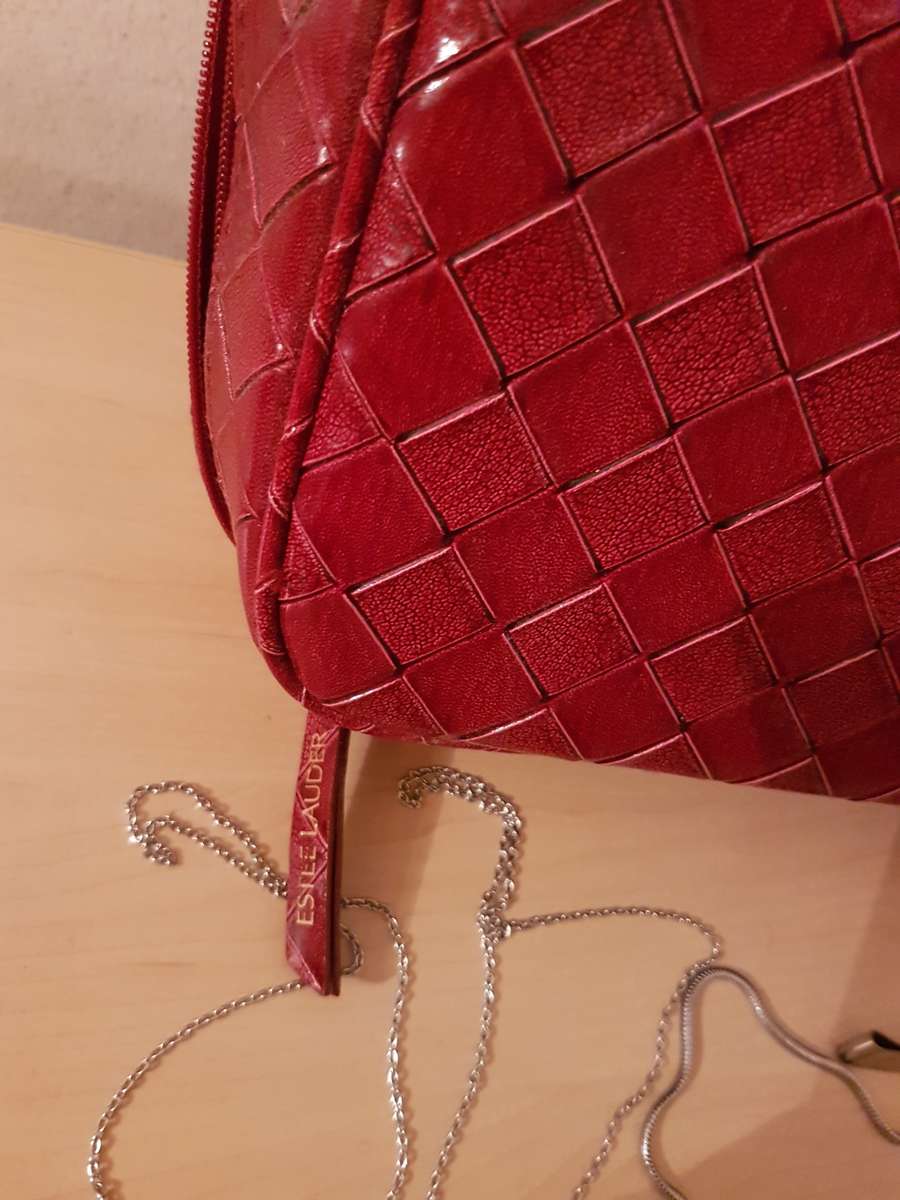 Job Lot of Jewellery & Bar Accessories Including Estee Lauder Bag, Necklaces, Cufflinks, Tins