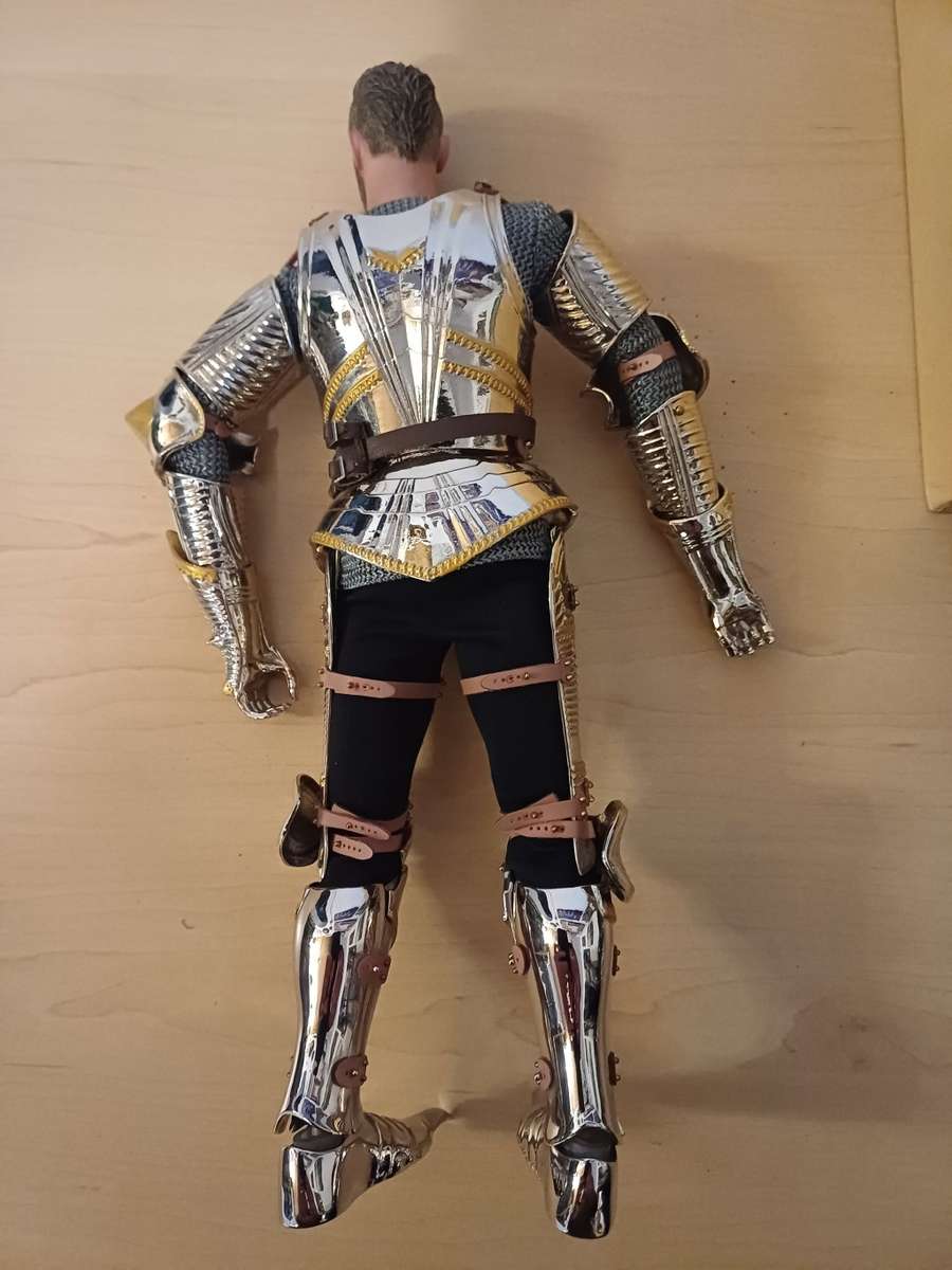 Very Rare Collectable Brown Art Gothic Armour Steel Knight (Not A Toy)