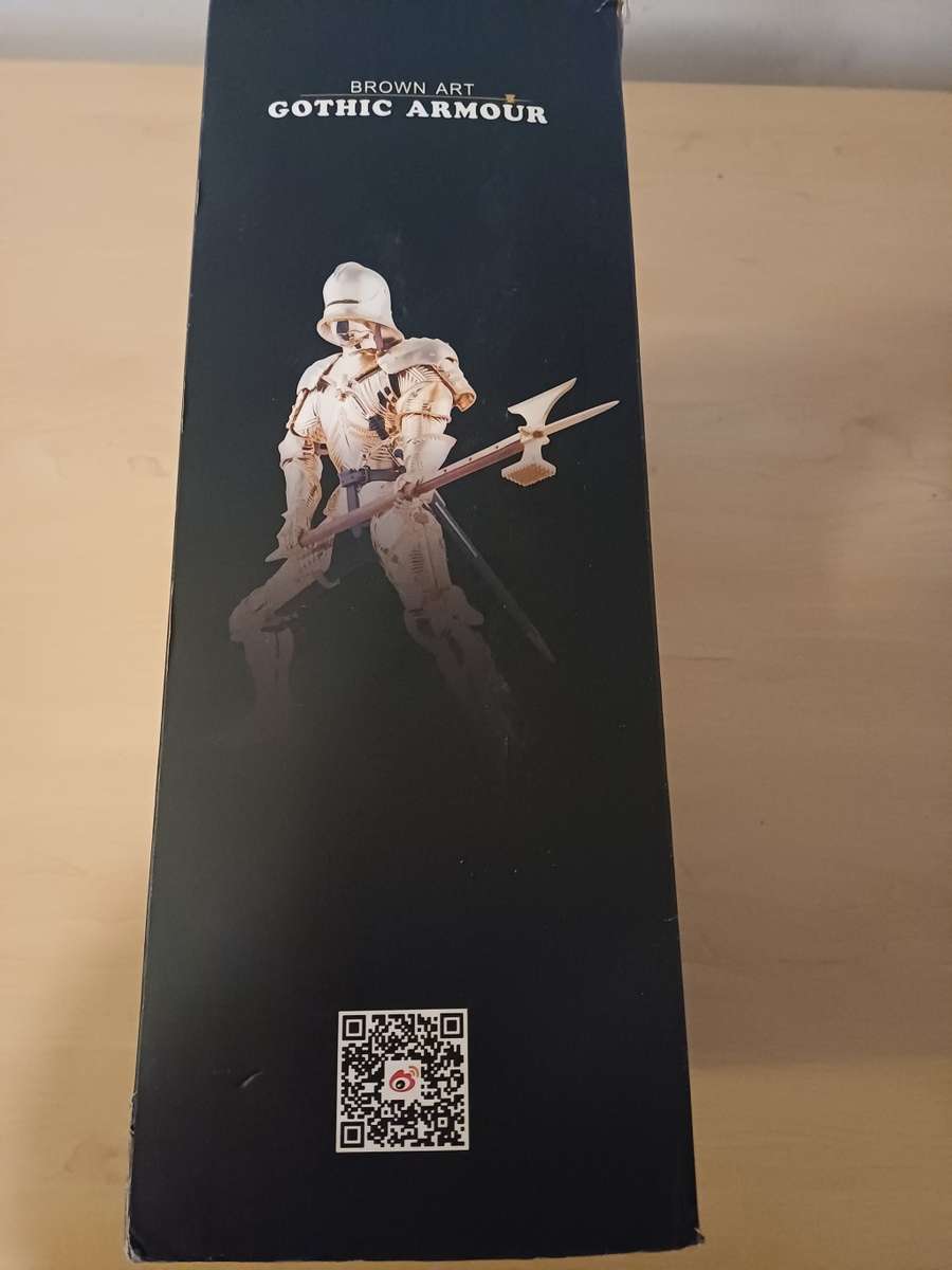 Very Rare Collectable Brown Art Gothic Armour Steel Knight (Not A Toy)