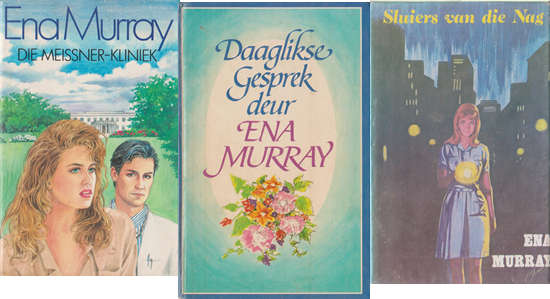 Ena Murray vier boeke vir die prys van een.  Daaglikse gesprek getekende kopie