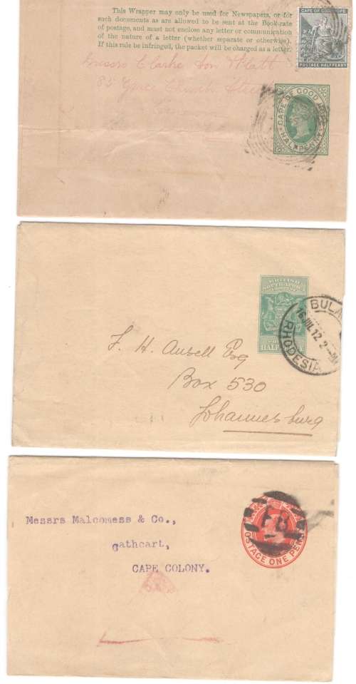 6 newspaper wrappers