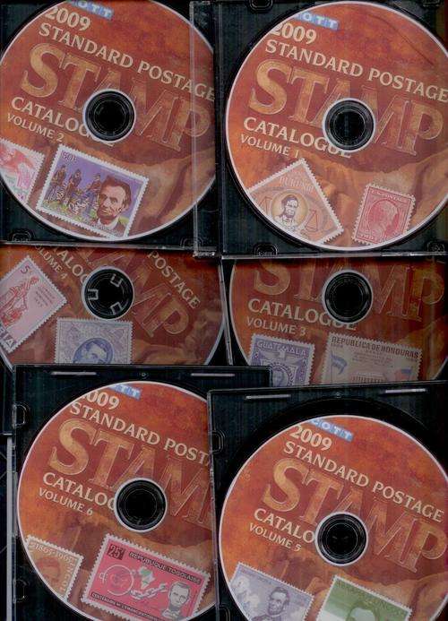 2009 Scott World Catalogue - Full Catalogue - 6 volumes on CD ROM!